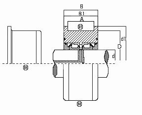 Conveyor track bearing rollers